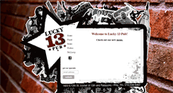 Desktop Screenshot of lucky13pubphilly.com